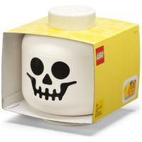 LEGO<sup>&reg;</sup> Storage Products: 40320816 Large Head White - Skeleton NEW